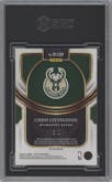 Chris Livingston from the 2023-24 Panini Select  set featuring a Green Wave Prizm parallel graded by SGC and given an overall grade of 9.