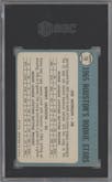 Joe Morgan/Sonny Jackson from the 1965 Topps set graded by SGC and given an overall grade of 4.