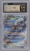 Darkrai VSTAR from the 2022 Pokemon SWSH JPN set graded by CSG and given an overall grade of 10.