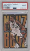 Grant Hill from the 1998-99 Skybox Thunder set graded by PSA and given an overall grade of 8.