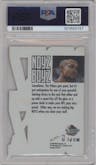 Grant Hill from the 1998-99 Skybox Thunder set graded by PSA and given an overall grade of 8.