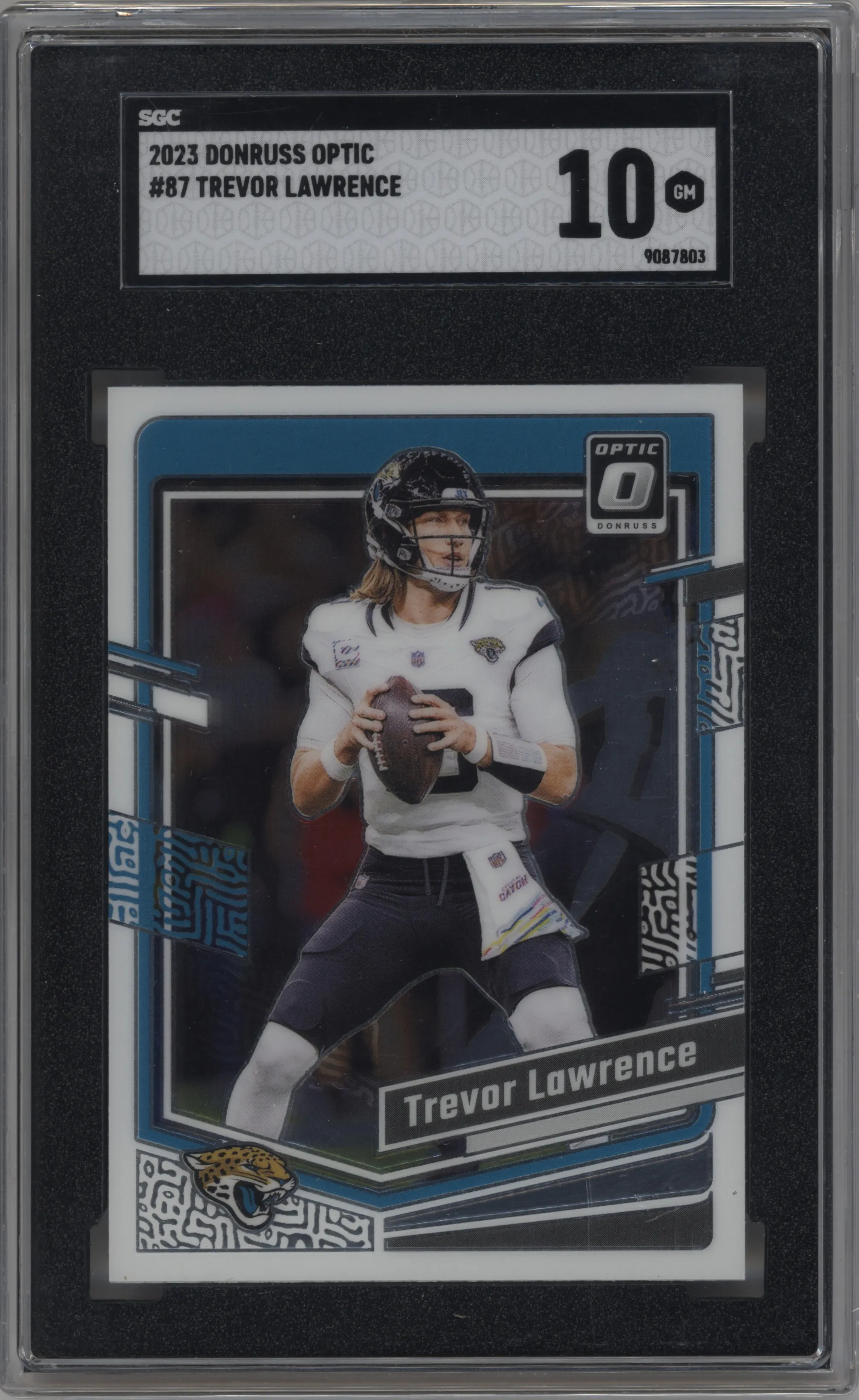 2023 Donruss Optic Trevor Lawrence #87 SGC 10