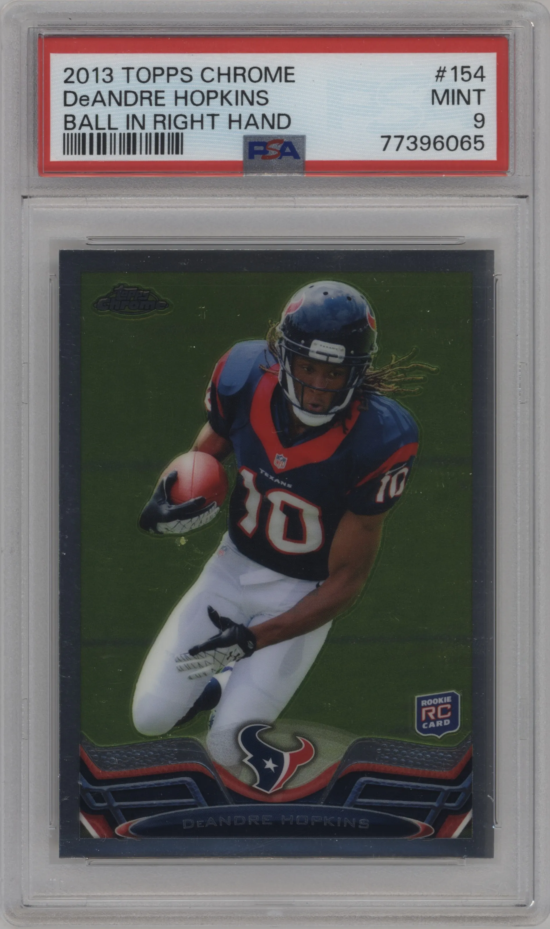 2013 Topps Chrome DeAndre Hopkins PSA 9