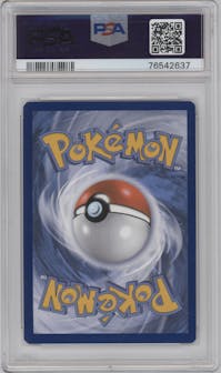 Charizard V from the 2022 Pokemon SWSH set featuring a Ultra Premium Collection parallel graded by PSA and given an overall grade of 9.