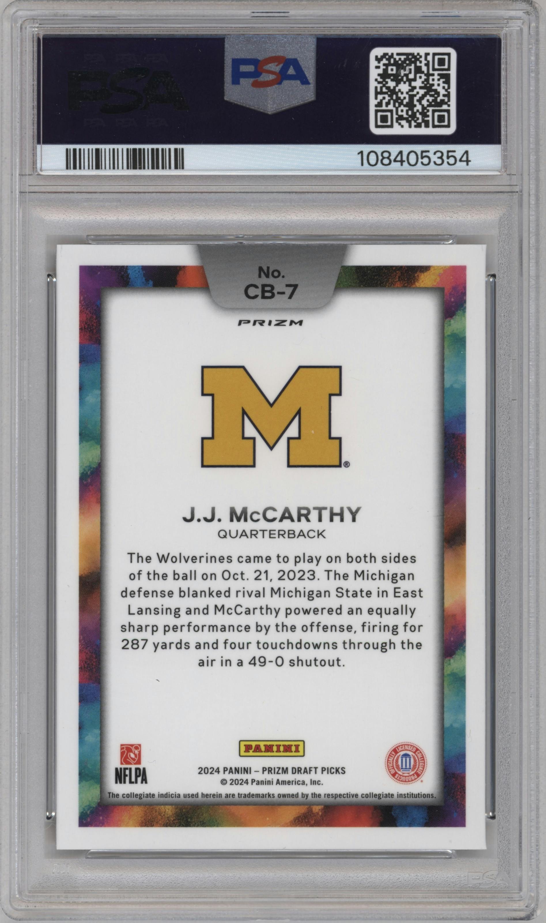 JJ McCarthy