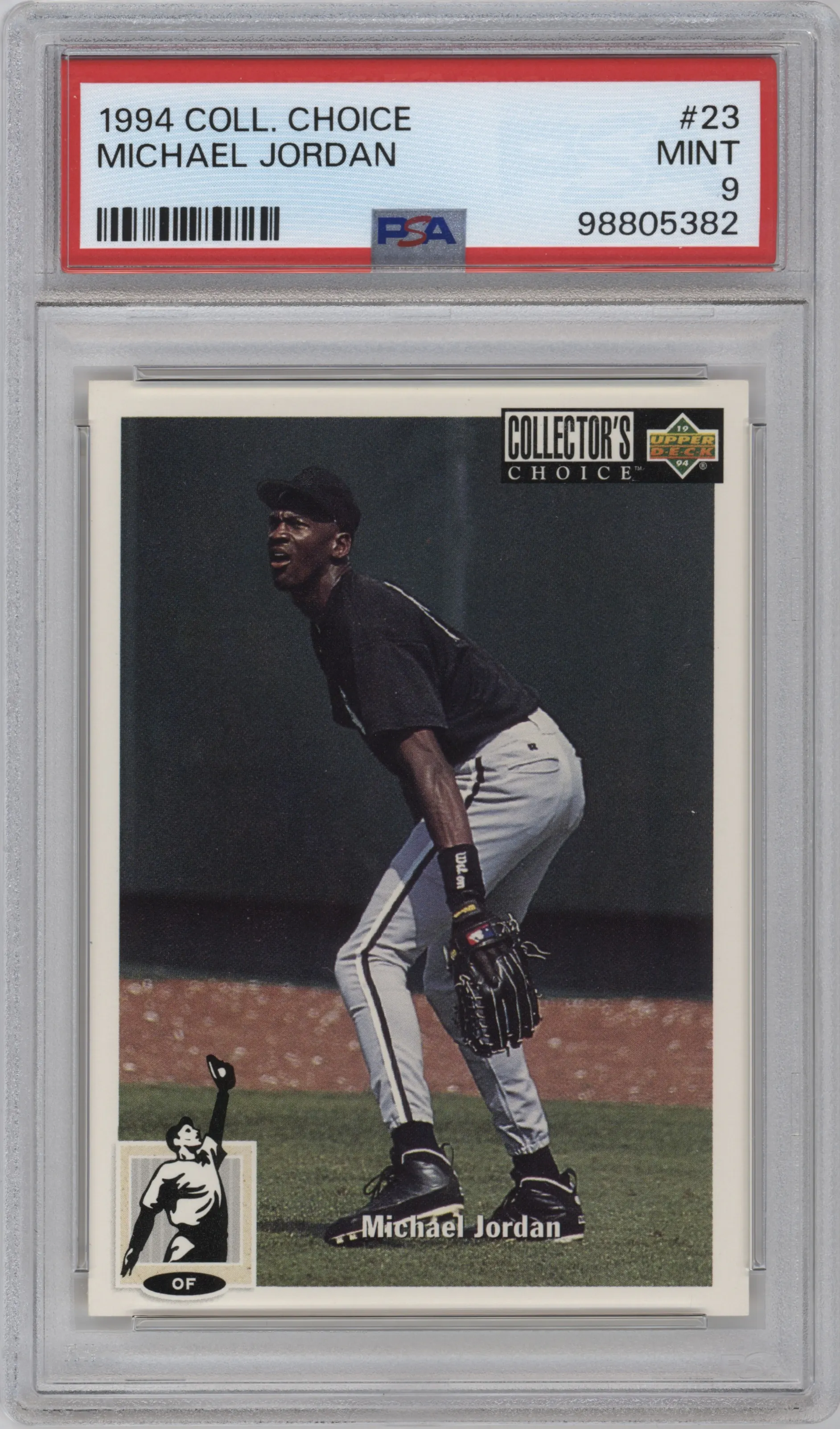 1994 Upper Deck Collector's Choice Michael Jordan #23 PSA 9