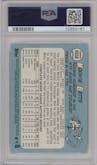 Mookie Betts from the 2014 Topps Heritage set graded by PSA and given an overall grade of 9.
