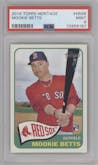 Mookie Betts from the 2014 Topps Heritage set graded by PSA and given an overall grade of 9.
