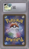 Team Rocket's Moltres ex from the 2025 Pokemon SV JPN set graded by CSG and given an overall grade of 8.5.