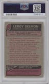 Leroy Selmon  from the 1977 Topps set graded by PSA and given an overall grade of 8.