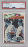 Leroy Selmon  from the 1977 Topps set graded by PSA and given an overall grade of 8.