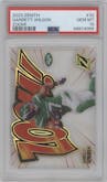 Garrett Wilson from the 2023 Panini Zenith set graded by PSA and given an overall grade of 10.