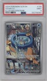 Squirtle from the 2024 Pokemon SV set graded by PSA and given an overall grade of 9.