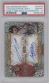 Jackson Holliday/Matt Holliday from the 2023 Bowman's Best set graded by PSA and given an overall grade of 10.
