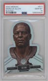 Marcus Allen from the 2022 Panini Mosaic set graded by PSA and given an overall grade of 10.