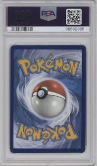 Single Strike Urshifu VMAX from the 2022 Pokemon SWSH set graded by PSA and given an overall grade of 10.