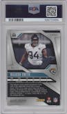 Maason Smith from the 2024 Panini Prizm set featuring a Choice Cherry Blossom Prizm parallel graded by PSA and given an overall grade of 9.