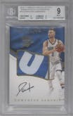 Domantas Sabonis from the 2016-17 Panini Immaculate Collection set graded by Beckett and given an overall grade of 9.