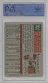 Ray Monzant from the 1959 Topps set graded by PSA and given an overall grade of 8.