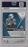Tua Tagovailoa from the 2020 Panini Mosaic set graded by PSA and given an overall grade of 10.