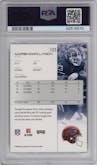 Marshawn Lynch from the 2007 Playoff NFL set graded by PSA and given an overall grade of 10.