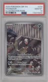 Houndour from the 2023 Pokemon SV set graded by PSA and given an overall grade of 10.