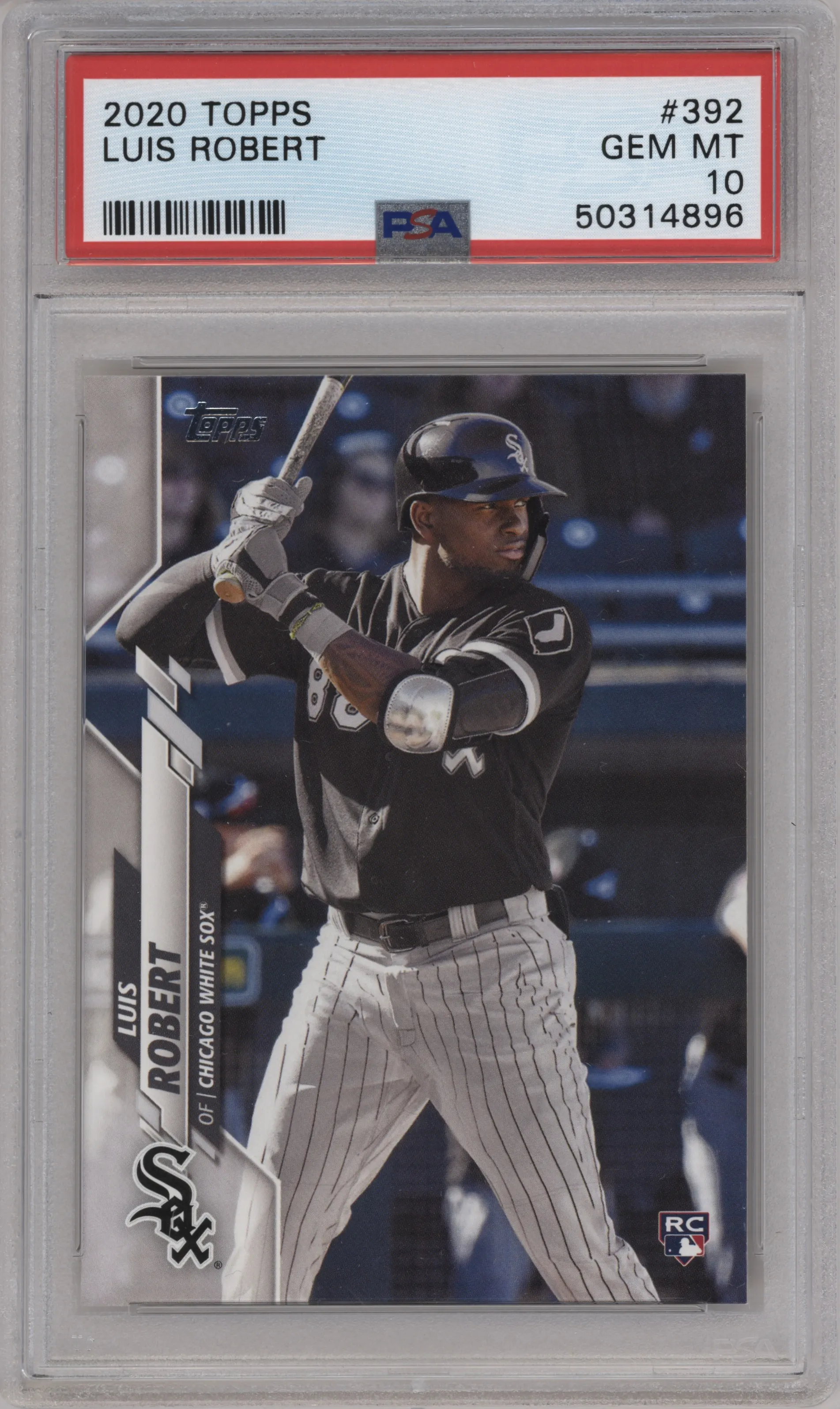 2020 Topps Series 2 Luis Robert PSA 10