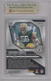 Edgerrin Cooper from the 2024 Panini Prizm set featuring a Red White Blue Prizm parallel graded by Beckett and given an overall grade of 9.5.