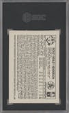 Rickey Henderson from the 1981 Kellogg’s set graded by SGC and given an overall grade of 8.