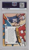 Drake Maye  from the 2024 Panini Absolute set graded by PSA and given an overall grade of 10.