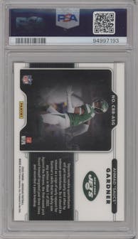  Ahmad "Sauce" Gardner  from the 2022 Panini Obsidian set graded by PSA and given an overall grade of 10.