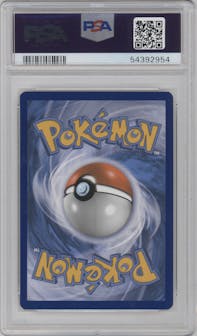 Charizard  from the 2016 Pokemon XY set graded by PSA and given an overall grade of 8.