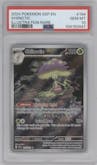 Shiinotic from the 2024 Pokemon SV set graded by PSA and given an overall grade of 10.