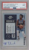 Anthony Edwards from the 2020-21 Panini Contenders Optic set graded by PSA and given an overall grade of 9.