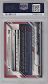 Juan Soto from the 2016 Bowman Chrome set graded by PSA and given an overall grade of 10.