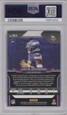 Justin Jefferson from the 2020 Panini Chronicles set graded by PSA and given an overall grade of 9.
