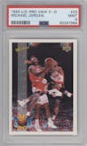 Michael Jordan from the 1993-94 Upper Deck Pro View 3D set graded by PSA and given an overall grade of 9.