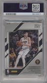Nikola Jokic from the 2018-19 Panini Prizm set graded by PSA and given an overall grade of 9.