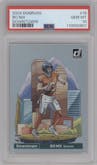 Bo Nix from the 2024 Donruss set graded by PSA and given an overall grade of 10.