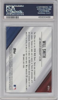Will Smith from the 2019 Bowman  set graded by PSA and given an overall grade of 10.