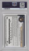 Jackson Chourio from the 2024 Bowman Chrome Mega Box set graded by PSA and given an overall grade of 10.