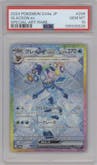 Glaceon ex from the 2024 Pokemon SV JPN set graded by PSA and given an overall grade of 10.