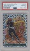 Ja'Marr Chase from the 2021 Panini Donruss Optic set graded by PSA and given an overall grade of 10.