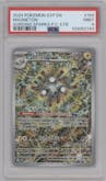 Magneton from the 2024 Pokemon SV set featuring a Surging Sparks Pokemon Center Elite Trainer boxes parallel graded by PSA and given an overall grade of 9.