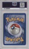 Hitmonlee from the 2002 Pokemon  set graded by PSA and given an overall grade of 5.