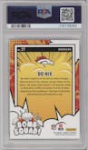 Bo Nix from the 2024 Donruss set graded by PSA and given an overall grade of 10.