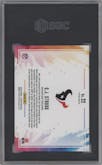 C.J. Stroud from the 2024 Panini Prizm set graded by SGC and given an overall grade of 9.5.