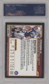 Peyton Manning from the 2000 Bowman Chrome set graded by PSA and given an overall grade of 10.