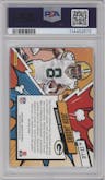 Josh Jacobs from the 2024 Panini Absolute set graded by PSA and given an overall grade of 9.