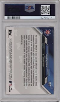Shota Imanaga from the 2024 Topps Now set graded by PSA and given an overall grade of 10.